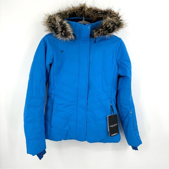 Obermeyer Tuscany II Jacket in winter sky blue Size 0